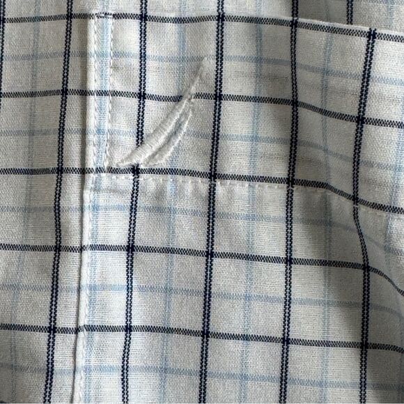 Nautica Button Down Shirt Long Sleeve 100% Cotton Large - Picture 5 of 6